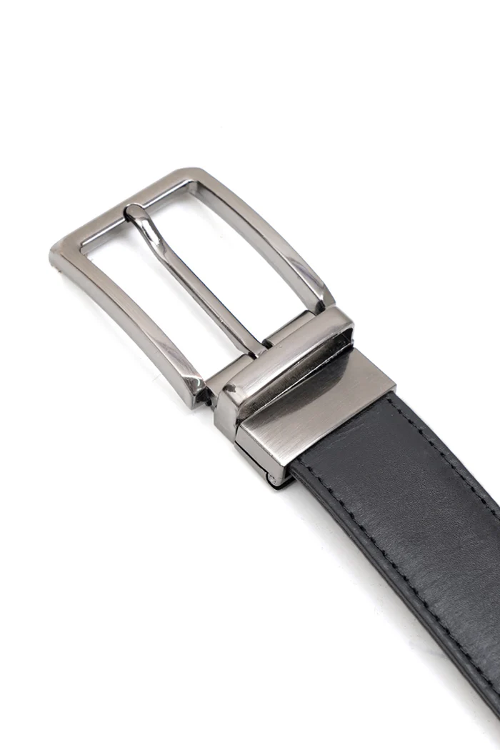 The Imperial Reversible Belt // Black & Brown - Image 3