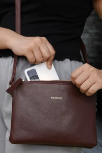 Diana Cross-body Bag // Pebbled Leather - Image 8