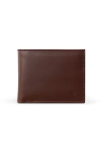 Plain Bifold Nappa Leather Wallet - Image 10