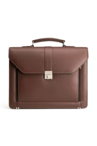 TP The Executive Leather Briefcase Office Bag With Laptop Compartment