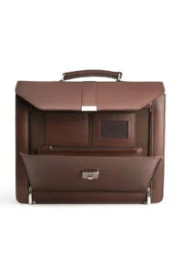 TP The Executive Leather Briefcase Office Bag With Laptop Compartment - Image 7