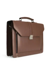 TP The Executive Leather Briefcase Office Bag With Laptop Compartment - Image 6